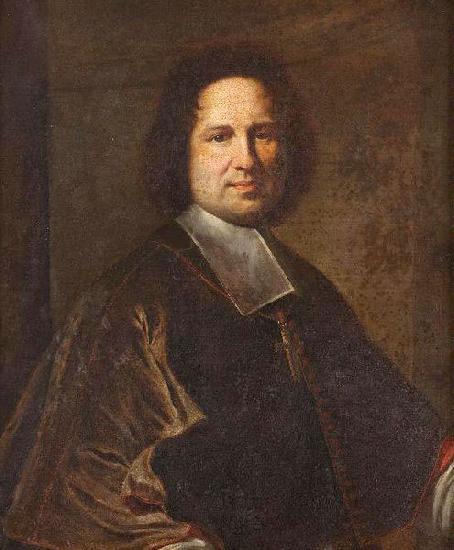 Hyacinthe Rigaud Portrait de Jean VIII Cesar Rousseau de La Parisiere, eveque de Nimes oil painting image